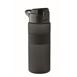 Fľaša na pitie z RPET 700 ml, čierna