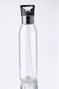 Fľaša na pitie z rPET, 730 ml, transparentná