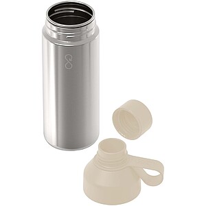 Fľaša na vodu s objemom 620 ml Ocean Bottle, svetločervená