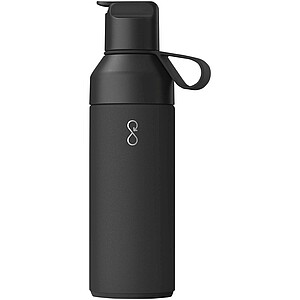 Fľaša na vodu s tepelnou izoláciou Ocean Bottle 500 ml, čierna