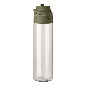 Fľaša RPET 700 ml, tmavozelená