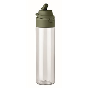 Fľaša RPET 700 ml, tmavozelená