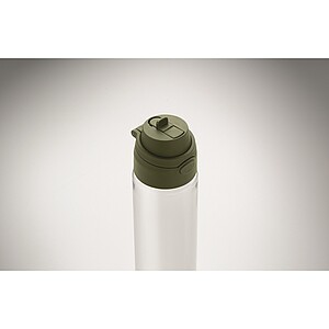 Fľaša RPET 700 ml, tmavozelená
