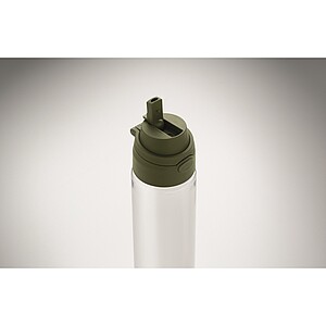 Fľaša RPET 700 ml, tmavozelená