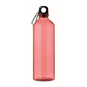 Fľaša RPET 750 ml, červená
