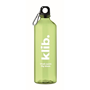 Fľaša RPET 750 ml, svetlozelená