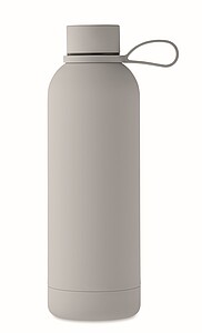 Fľaša s dvojitou stenou 500 ml, sivá
