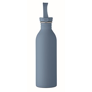 Fľaša s jednou stenou 500 ml, modrošedá