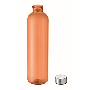 Fľaša z RPET 1000 ml, oranžová