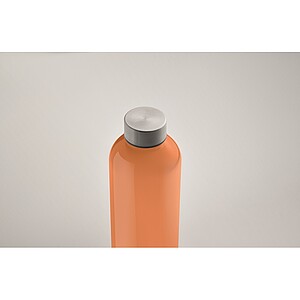 Fľaša z RPET 1000 ml, oranžová
