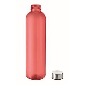 Fľaša z RPET 1000ml, červená