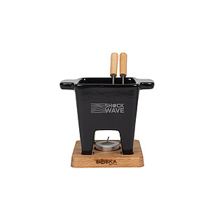 Fondue sada, čierna