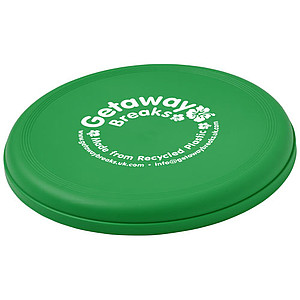 Frisbee z recyklovaného plastu, zelené