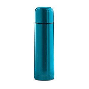 FUBSTER Lesklá nerezová termoska, objem 500 ml, tyrkysová