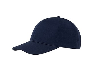Funkčná šesťpanelová šiltovka, čierna