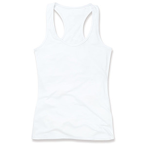 Funkční tílko STEDMAN ACTIVE 140 TANK TOP WOMEN bílá XL - trička s potiskem