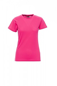 Funkční tričko PAYPER RUNNER LADY reflexní růžová S - reklamní polokošile