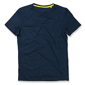 Funkční tričko STEDMAN ACTIVE 140 CREW NECK MEN tmavě modrá S - sportovní trička s vlastním potiskem