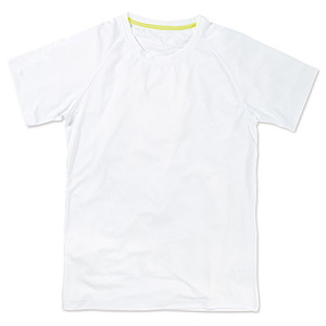 Funkční tričko STEDMAN ACTIVE 140 RAGLAN MEN bílá L - trička s potiskem