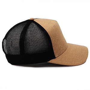 GEITA pětipanelová kšiltovka ve stylu snapback, béžová