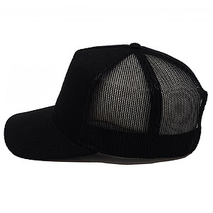 GEITA pětipanelová kšiltovka ve stylu snapback, černá