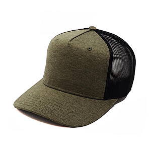 GEITA pětipanelová kšiltovka ve stylu snapback, vojenská zelená