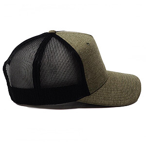 GEITA pětipanelová kšiltovka ve stylu snapback, vojenská zelená