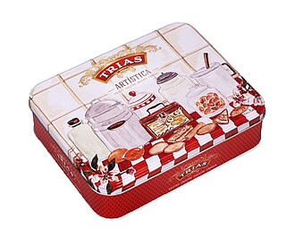 GIFTESO Dárkové kazeta - sada mandlových sušenek Artistica - mix 175 g