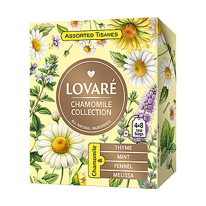 GIMIRO LOVARÉ Chamomile collection 41,6g (32 sáčků, kolekce čajů)