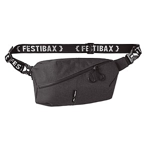 GINAR Ledvinka Festibax® Basic, černá - reklamní předměty