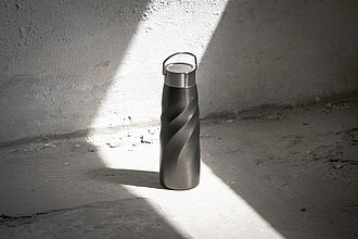 GIRDIR Cestovná termoska BrandCharger, 500 ml, gunmetal