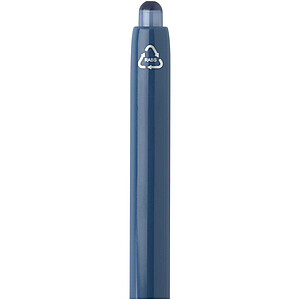 Glen kuličkové pero (modrý inkoust) z recyklovaného materiálu RCS, tmavě tyrkysová