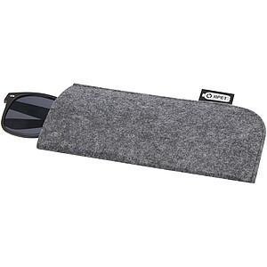 GRS recyklované puzdro na okuliare, sivý melír