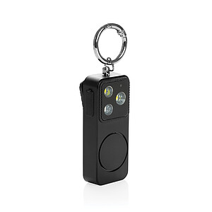GuardBuddy RCS osobní alarm s dobíjením přes USB-C, černá