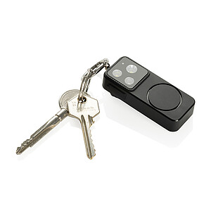 GuardBuddy RCS osobný alarm s nabíjaním cez USB-C, čierna