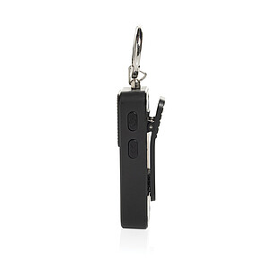 GuardBuddy RCS osobný alarm s nabíjaním cez USB-C, čierna