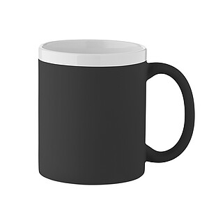 GURIO Keramický hrnek 300 ml, černá