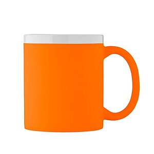 GURIO Keramický hrnek 300 ml, neonově oranžová