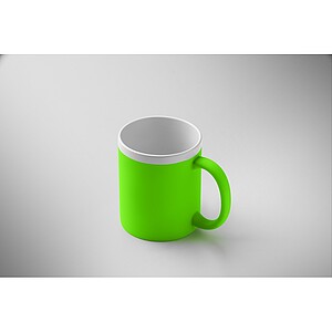 GURIO Keramický hrnek 300 ml, neonově zelená