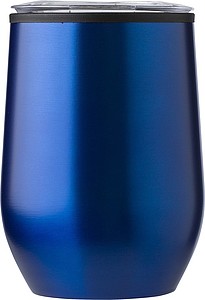 HEFROS Cestovní hrnek z nerezové oceli, 300 ml, kobaltově modrá