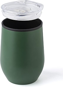HEFROS Cestovní hrnek z nerezové oceli, 300 ml, zelená