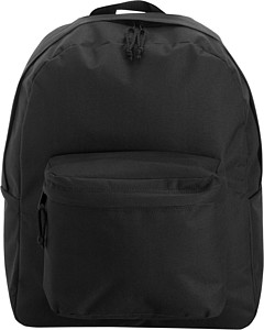 HERMIOL Městský batoh z polyesteru s nastavitelnými ramenními popruhy, černý - reklamní předměty