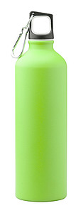 Hliníková láhev na pití, 750ml, matný povrch, zelená