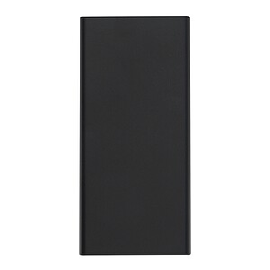 Hliníková powerbanka 10 000 mAh, čierna