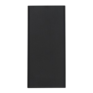 Hliníková powerbanka 10 000 mAh, čierna