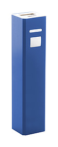 Hliníková powerbanka 2200mAh, modrá