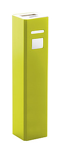 Hliníková powerbanka 2200mAh, žlutá