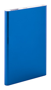 Hliníková powerbanka 4000mAh, modrá