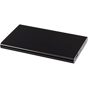 Hliníková powerbanka Pep 4 000 mAh, čierna