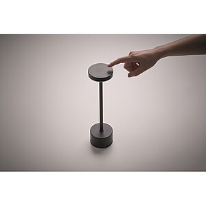 Hliníková stolní lampa, černá